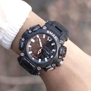 Smael Men's Watches Sports Outdoor Waterproof Military Wrist Watch Tactical